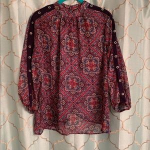 Women’s Paisley Shirt Size L